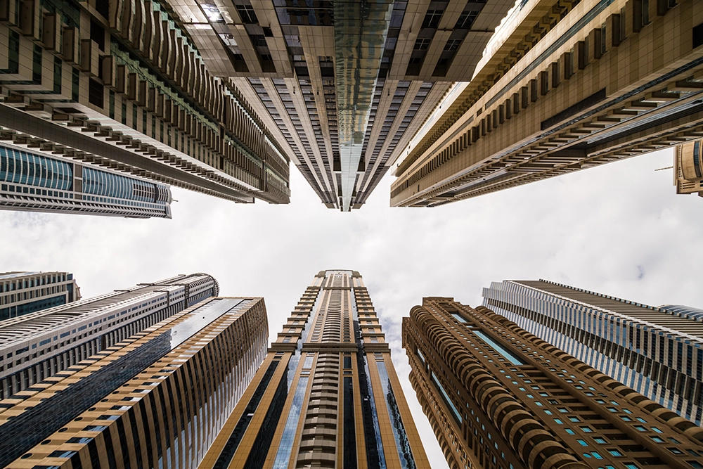 Dubai Buildings team reviewing commercial building opportunities in Dubai